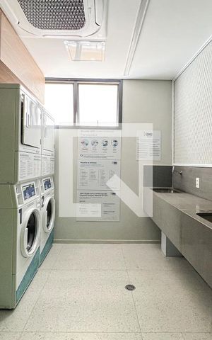 Studio para alugar com 25m², 1 quarto e sem vagaLavanderia