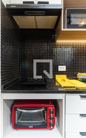 Studio à venda com 25m², 1 quarto e sem vagaCozinha