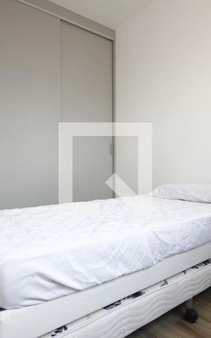 Studio para alugar com 26m², 1 quarto e sem vagaQuarto