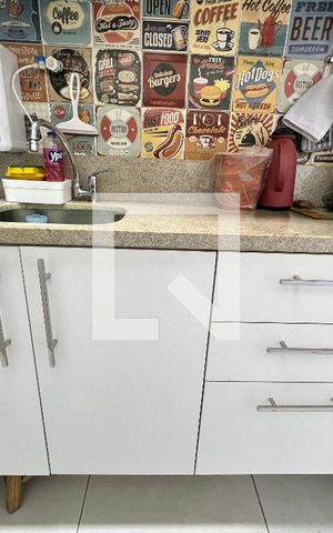 Apartamento à venda com 48m², 2 quartos e 1 vagaCozinha - Torneira