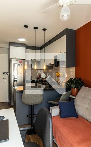 Apartamento para alugar com 34m², 1 quarto e 1 vagaSala