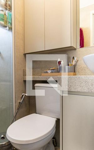 Apartamento para alugar com 34m², 1 quarto e 1 vagaBanheiro da Suíte