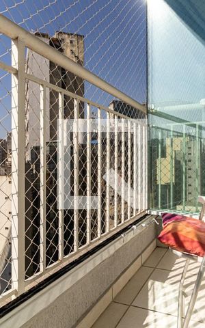 Apartamento para alugar com 34m², 1 quarto e 1 vagaVaranda