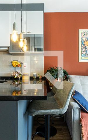 Apartamento para alugar com 34m², 1 quarto e 1 vagaSala