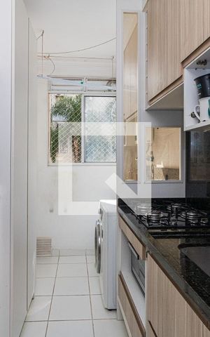 Apartamento para alugar com 46m², 2 quartos e 1 vagaCozinha e Área de Serviço