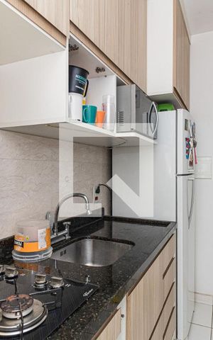 Apartamento para alugar com 46m², 2 quartos e 1 vagaCozinha e Área de Serviço