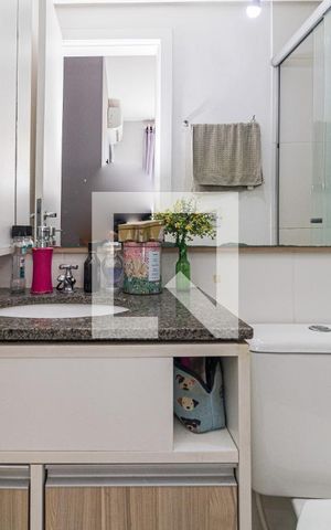 Apartamento para alugar com 46m², 2 quartos e 1 vagaBanheiro da Suíte