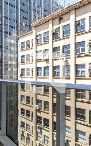 Studio à venda com 23m², 1 quarto e sem vagaVaranda