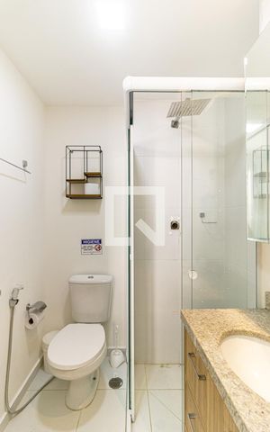 Studio à venda com 23m², 1 quarto e sem vagaBanheiro - Box