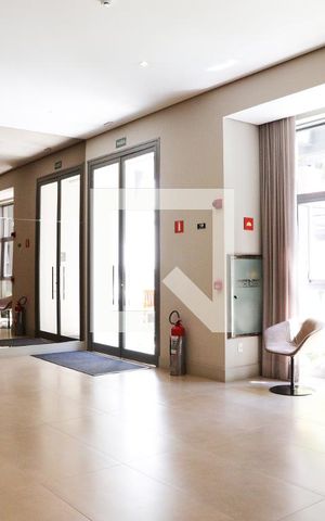 Apartamento à venda com 47m², 1 quarto e sem vaga Apartamento à venda com 47m², 1 quarto e sem vagaHall social