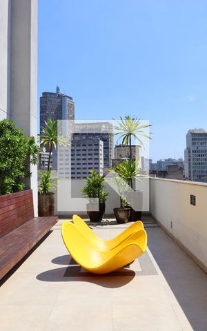 Apartamento à venda com 47m², 1 quarto e sem vaga Apartamento à venda com 47m², 1 quarto e sem vagaTerraço
