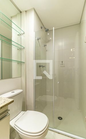 Studio à venda com 57m², 1 quarto e 1 vagaBanheiro - Box