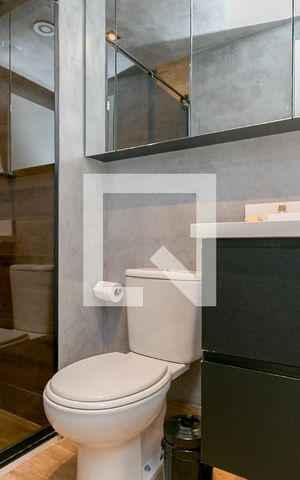 Studio à venda com 37m², 1 quarto e 1 vaga Studio à venda com 37m², 1 quarto e 1 vagaBanheiro