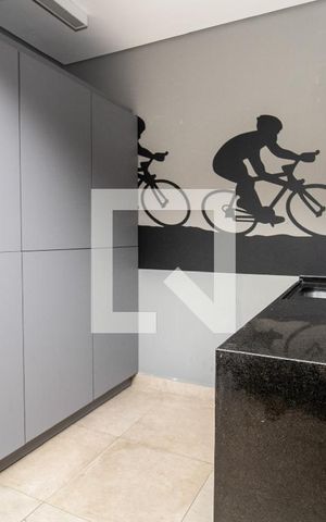 Studio à venda com 26m², 1 quarto e sem vaga Studio à venda com 26m², 1 quarto e sem vagaÁrea comum - Armário e balcão bicicletário