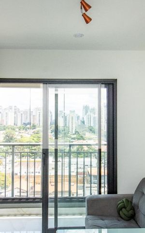 Studio à venda com 26m², 1 quarto e sem vaga Studio à venda com 26m², 1 quarto e sem vagaSala - panorâmica