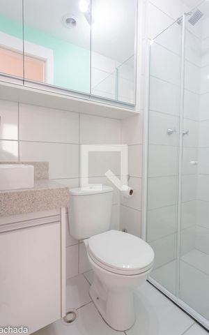 Apartamento para alugar com 42m², 2 quartos e 1 vaga Apartamento para alugar com 42m², 2 quartos e 1 vagaBanheiro