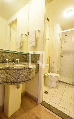 Apartamento para alugar com 45m², 1 quarto e 1 vagaBanheiro 