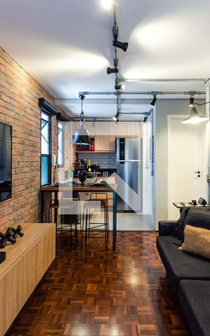 Apartamento para alugar com 50m², 1 quarto e 1 vaga Apartamento para alugar com 50m², 1 quarto e 1 vagaSala/Cozinha