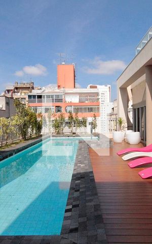 Studio à venda com 22m², 0 quarto e sem vagaPiscina