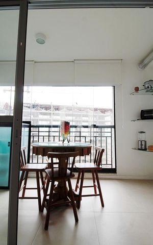 Apartamento para alugar com 38m², 1 quarto e 1 vaga Apartamento para alugar com 38m², 1 quarto e 1 vagaVaranda e área de serviço