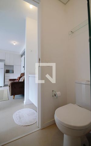 Apartamento para alugar com 38m², 1 quarto e 1 vaga Apartamento para alugar com 38m², 1 quarto e 1 vagaBanheiro