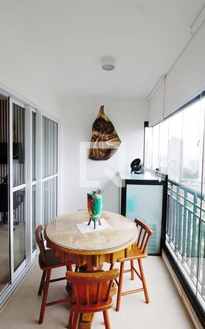 Apartamento para alugar com 38m², 1 quarto e 1 vaga Apartamento para alugar com 38m², 1 quarto e 1 vagaVaranda e área de serviço