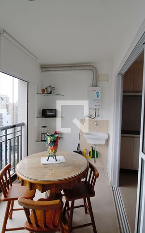 Apartamento para alugar com 38m², 1 quarto e 1 vaga Apartamento para alugar com 38m², 1 quarto e 1 vagaVaranda e área de serviço