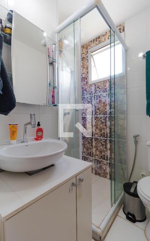 Apartamento para alugar com 49m², 2 quartos e 1 vaga Apartamento para alugar com 49m², 2 quartos e 1 vagaBanheiro