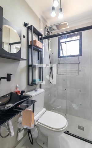 Apartamento para alugar com 30m², 1 quarto e 1 vaga Apartamento para alugar com 30m², 1 quarto e 1 vagaBanheiro