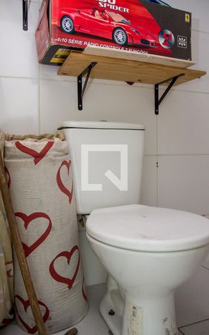 Apartamento para alugar com 52m², 2 quartos e 1 vagaBanheiro de Serviço