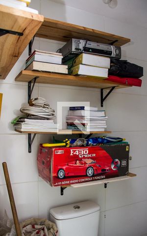 Apartamento para alugar com 52m², 2 quartos e 1 vagaBanheiro de Serviço