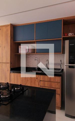 Apartamento para alugar com 45m², 1 quarto e sem vaga Apartamento para alugar com 45m², 1 quarto e sem vagaCozinha