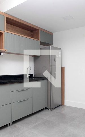 Studio para alugar com 27m², 1 quarto e 1 vagaStudio - Cozinha