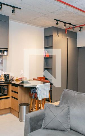 Apartamento à venda com 45m², 1 quarto e 1 vagaSala/Quarto