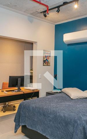 Apartamento à venda com 45m², 1 quarto e 1 vagaSala/Quarto