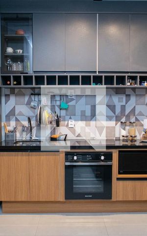 Apartamento à venda com 45m², 1 quarto e 1 vagaCozinha