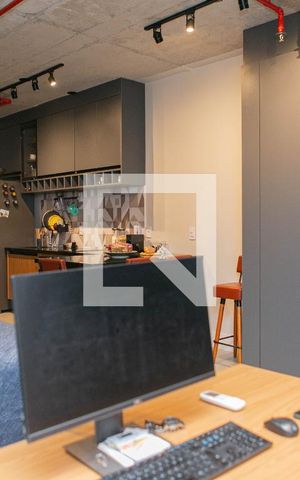 Apartamento à venda com 45m², 1 quarto e 1 vagaSala/Quarto