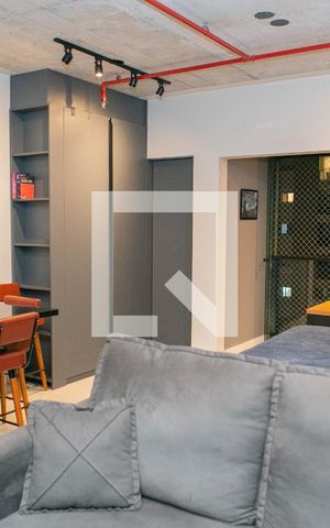 Apartamento à venda com 45m², 1 quarto e 1 vagaSala/Quarto