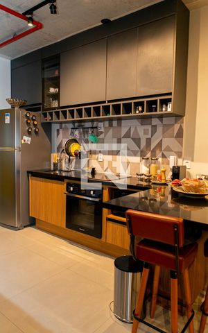 Apartamento à venda com 45m², 1 quarto e 1 vagaCozinha