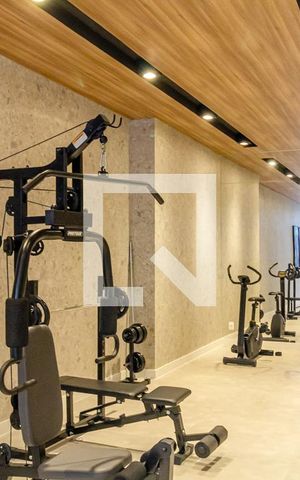 Studio para alugar com 24m², 1 quarto e sem vaga Studio para alugar com 24m², 1 quarto e sem vagaÁrea comum - Academia