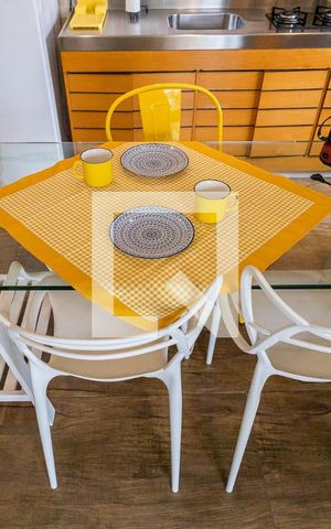 Apartamento à venda com 56m², 1 quarto e 2 vagasCozinha