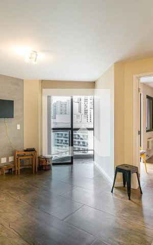 Apartamento à venda com 56m², 1 quarto e 2 vagasSala