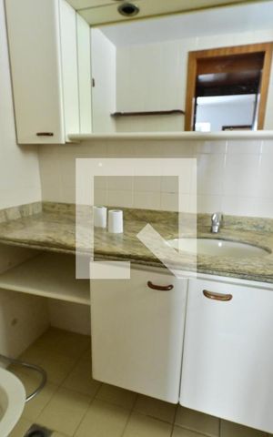 Apartamento para alugar com 110m², 3 quartos e 1 vagaBanheiro quarto suíte