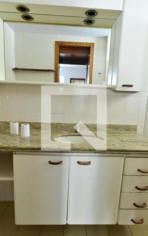 Apartamento para alugar com 110m², 3 quartos e 1 vagaBanheiro quarto suíte