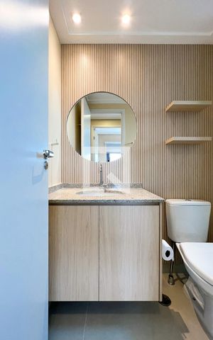 Apartamento para alugar com 31m², 1 quarto e sem vagaBanheiro da Suíte