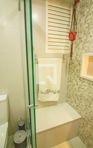 Apartamento para alugar com 50m², 1 quarto e sem vaga Apartamento para alugar com 50m², 1 quarto e sem vagaBanheiro