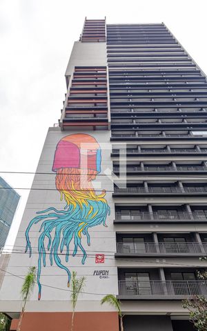 Studio à venda com 23m², 1 quarto e sem vaga Studio à venda com 23m², 1 quarto e sem vagaFachada