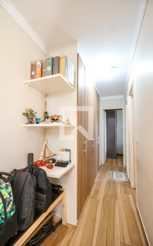 Apartamento à venda com 50m², 2 quartos e 1 vaga Apartamento à venda com 50m², 2 quartos e 1 vagaCorredor dos quartos
