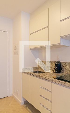 Studio para alugar com 25m², 1 quarto e sem vaga Studio para alugar com 25m², 1 quarto e sem vagaCozinha