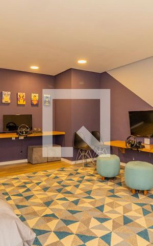 Apartamento para alugar com 44m², 2 quartos e 1 vaga Apartamento para alugar com 44m², 2 quartos e 1 vagaSalão de jogos